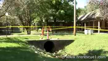 Ohio firefighter swept 179 feet through flooded culvert during debris cleanup