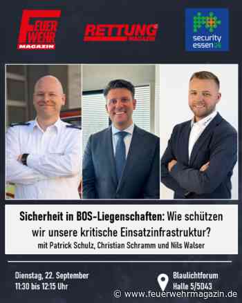 Panel: Was schützt eigentlich die, die im Ernstfall alles schützen?