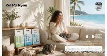 Japan's No. 1 Mixed Cat Litter Brand ZuttoNyan Enters the U.S. Market