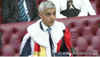 Sadiq Khan sworn into House of Lords four years after calling for its abolition