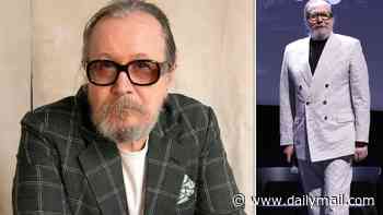 Inside Gary Oldman's Emmys night prep: The $38 spray behind his 'slightly messy' low bun