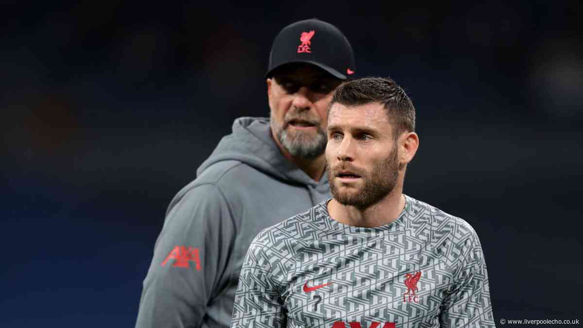 James Milner recalls 'ruthless' side to Jurgen Klopp at Liverpool - 'behind the camera'