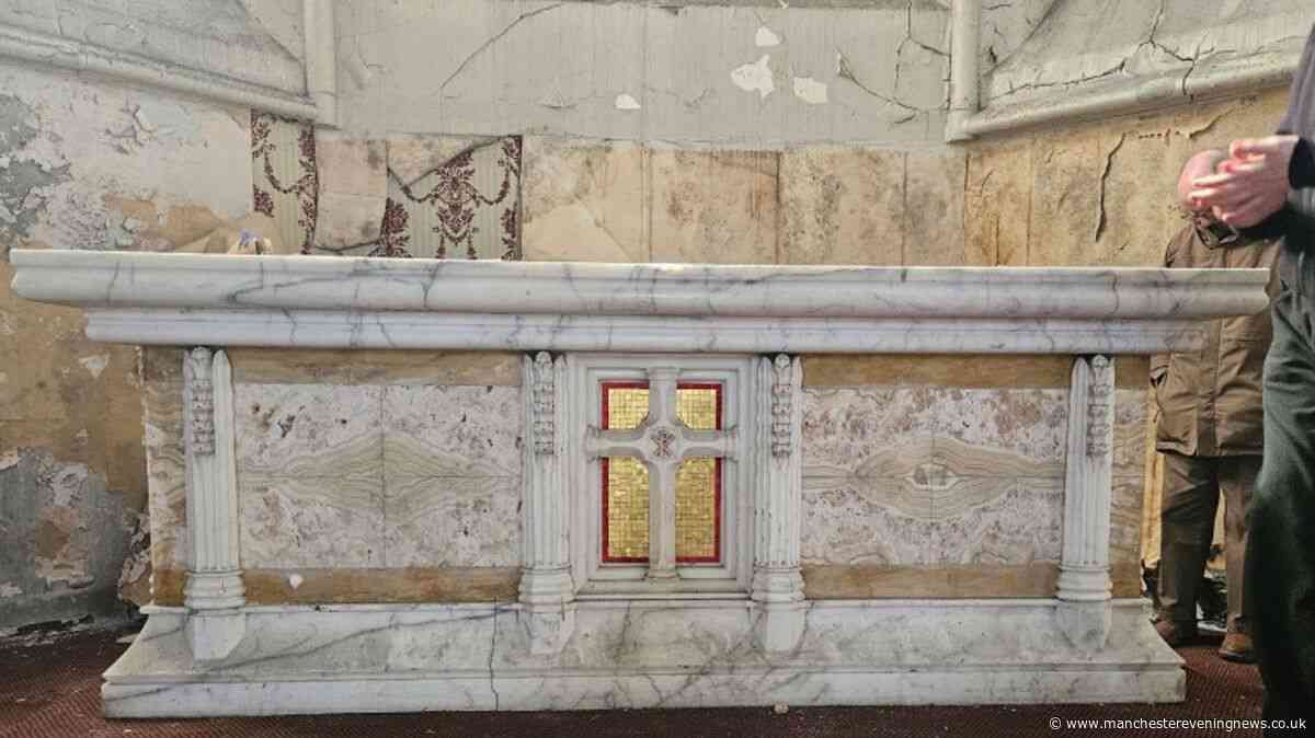 Marble altar to be removed from Tyldesley church and used by ‘extremely active’ congregation 20 miles away