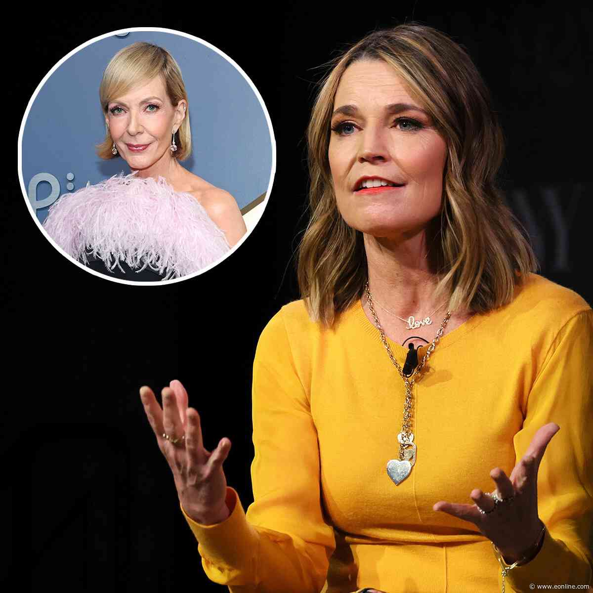 Savannah Guthrie Reacts to Allison Janney's Nancy Guthrie Nod at Emmys