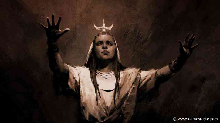 Diablo 5 doesn't have towns or safe zones because you're the safe zone now, buddy: "You and your band of followers are the last remains"