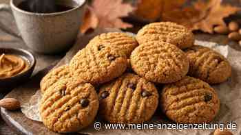 3‑Zutaten-Erdnuss-Mandel-Kekse: vegan, glutenfrei, knusprig und in unter 30 Minuten fertig