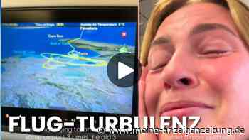 Landeanflug im Sturm: Starke Turbulenzen lösen Massenpanik an Bord aus