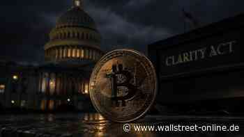 Entscheidung heute Abend: Bitcoin fällt zurück – Clarity Act wieder mit Fragezeichen