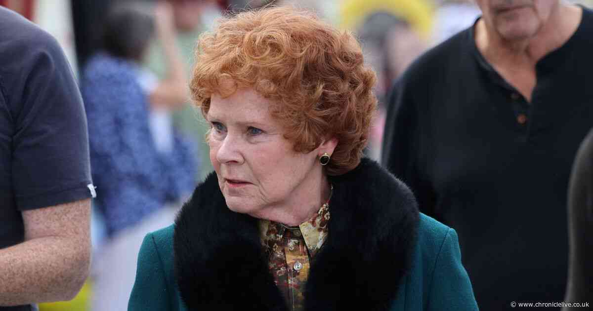 Netflix series filming on North East beach as Harry Potter star Imelda Staunton spotted