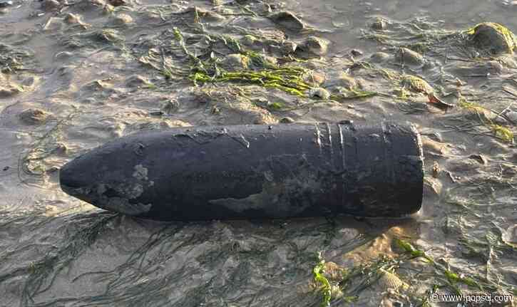 World War II shell detonated on British Coast 
