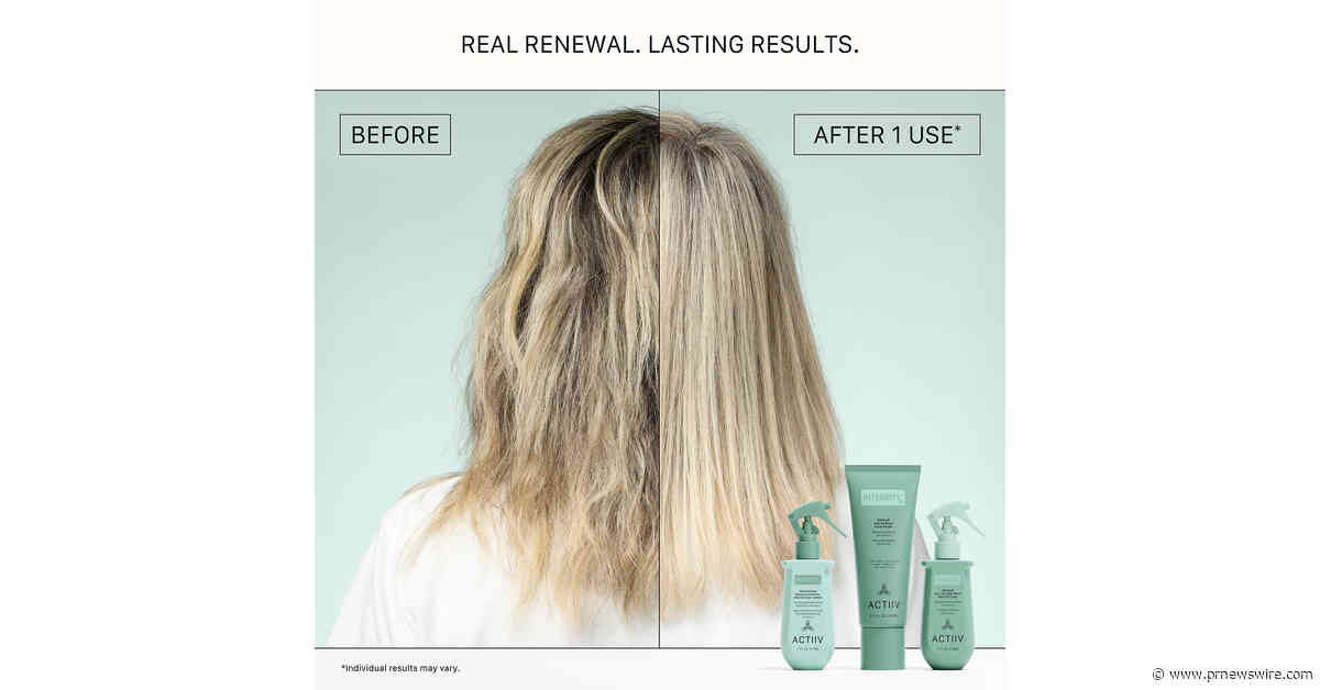 ACTIIV EXPANDS FROM SCALP TO STRAND WITH INTEGRITYrx, A NEW APPROACH TO PROFESSIONAL HAIR PROTECTION