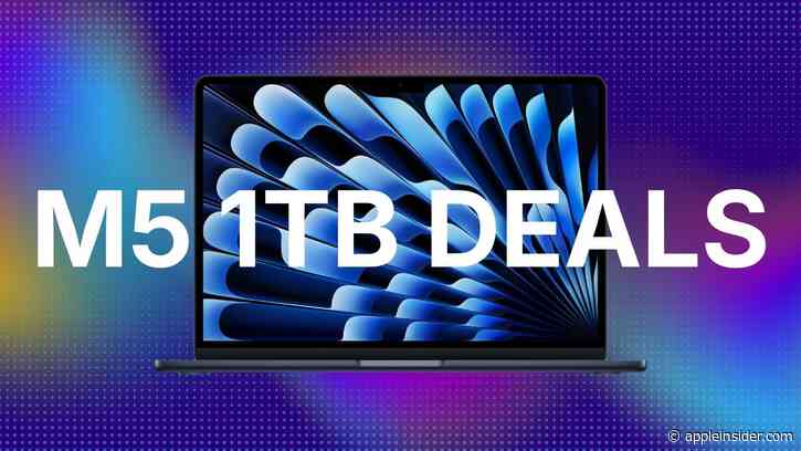 Apple's 1TB M5 MacBook Air falls to $1,449, save $150