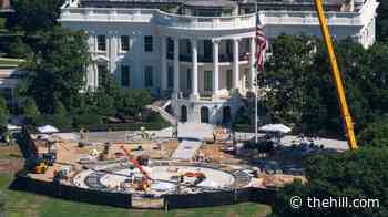 Trump: New helipad 'truly a work of art'