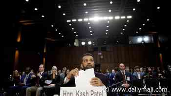 FBI Director Patel forced into extraordinary answer on bestiality as Senate Democrats grill him over new FBI hiring rules