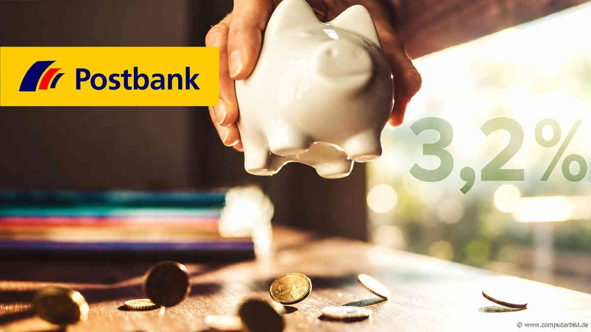 Postbank-Tagesgeld: 3,2 % Zinsen für sechs Monate kassieren
