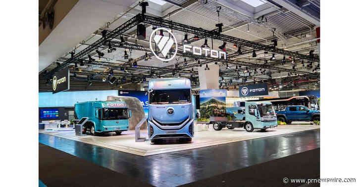 FOTON présente l'ensemble de sa gamme de produits à Hanovre et propose un nouveau modèle en vue de l'expansion mondiale de la chaîne de valeur des véhicules utilitaires chinois