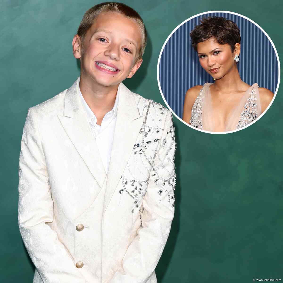 Dexter Sol Ansell Finally Meets Zendaya at 2026 Emmys After Viral Clip