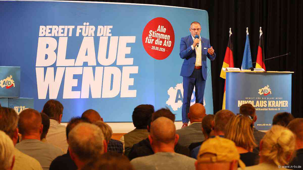 Chrupalla in Pasewalk: Niemand vermisst den Ministerpräsidenten-Kandidaten der AfD