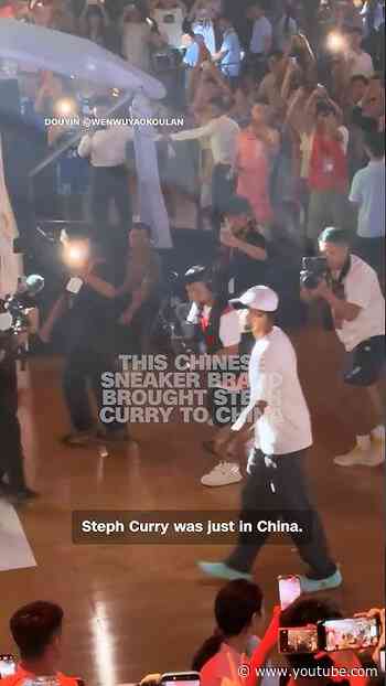 This Chinese sneaker brand brought Steph Curry to China
