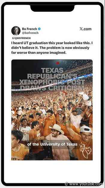 Texas Republican's xenophobic post draws criticism