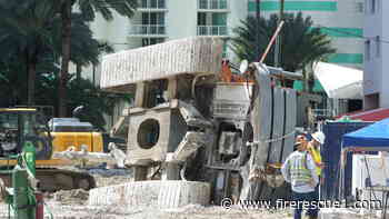 85-foot crane collapses in Miami, ignites vehicle fire and injures 4