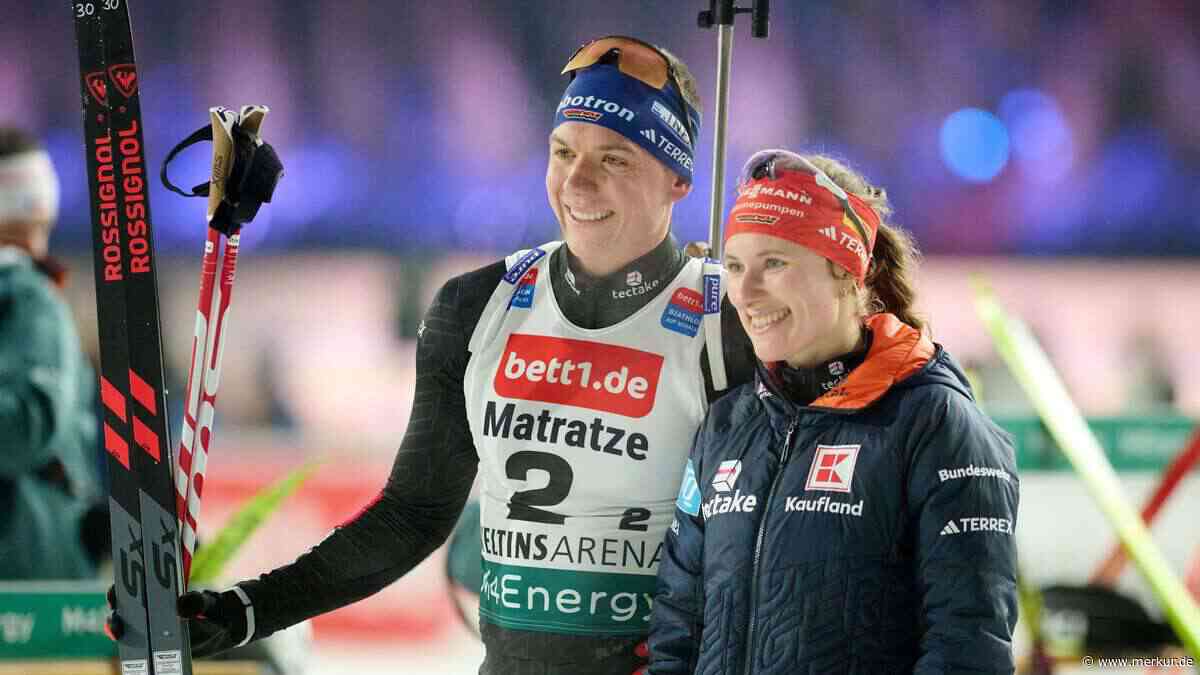 Deutsches Duo will Titelverteidigung bei Biathlon auf Schalke