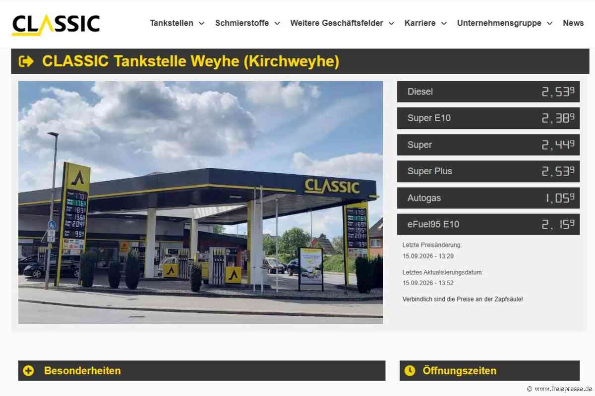 E-Fuel aus Freiberg an der Tankstelle jetzt günstiger als Superbenzin