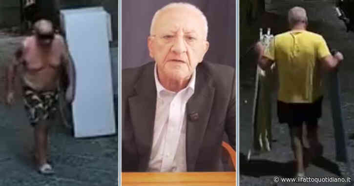 De Luca e il ‘metodo Singapore’ contro gli incivili: “Venti frustate tra capo e collo col nerbo di bue”. L’ironia del sindaco
