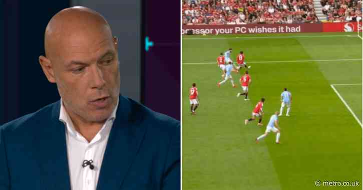 Every word VAR said to Michael Oliver about controversial Erling Haaland goal vs Man Utd