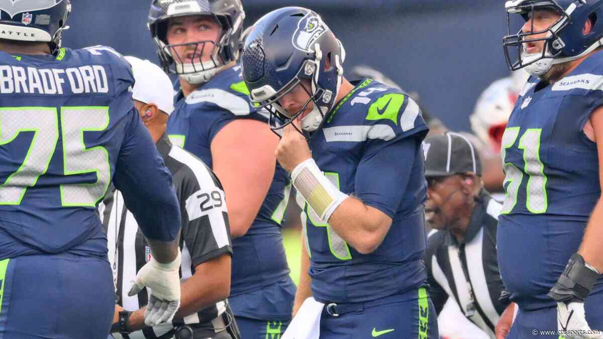 2026 NFL Week 2 injury panic meter: Myles Garrett, A.J. Brown, Sam Darnold sidelined with lower body issues