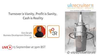 Turnover Is Vanity, Profit Is Sanity, Cash Is Reality