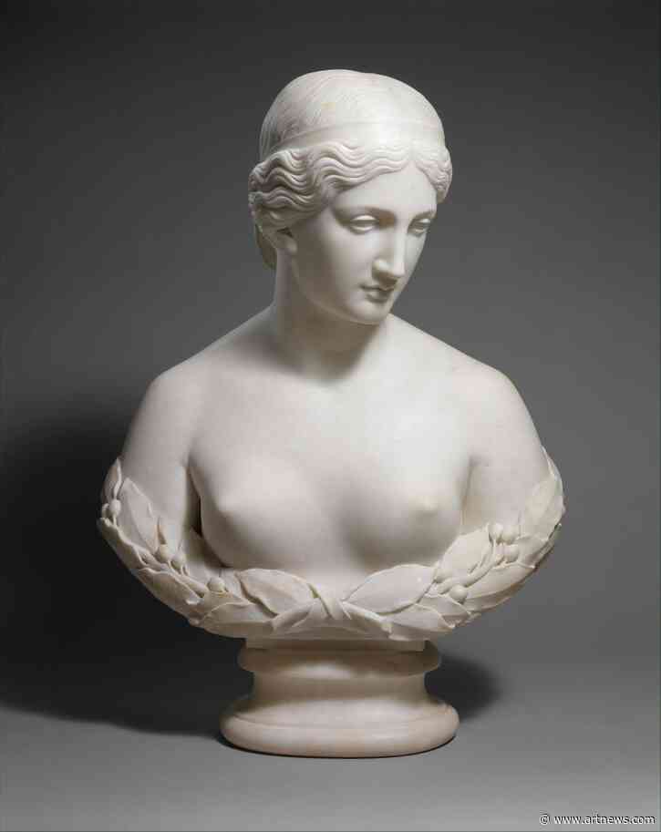 Rare Marble Bust by America’s First-Known Female Sculptor Discovered in English Garden