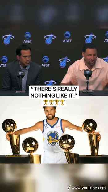 Miami added some serious championship DNA with 4x NBA Champion Klay Thompson this summer 🏆🧬