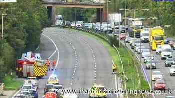 M6 crash LIVE as all traffic held on motorway in Greater Manchester - latest updates