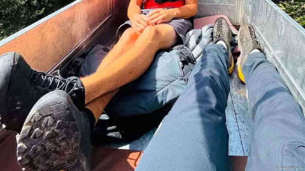 Kuriose Rettung in Tirol: Bergretter bringen Wanderer Schuh auf den Berg