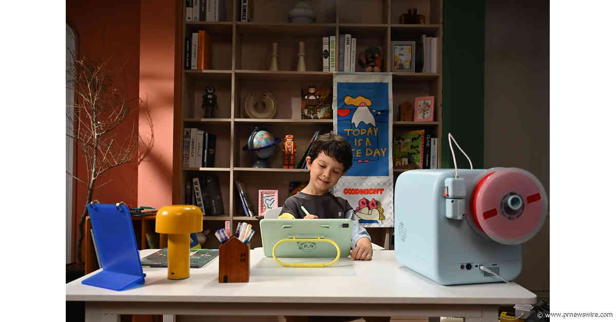 ugee Unveils ArtPlay Pad: EMR-Powered Creative Tablet Turns Children's 2D Sketches Into Physical 3D Works