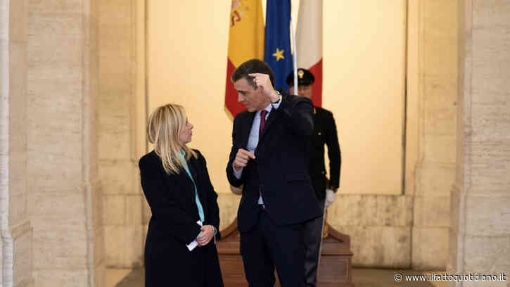 Italia proroga il blocco Schengen con la Spagna. L’ira di Madrid: “Assurdo, una vergogna. Meloni e Tajani non all’altezza”