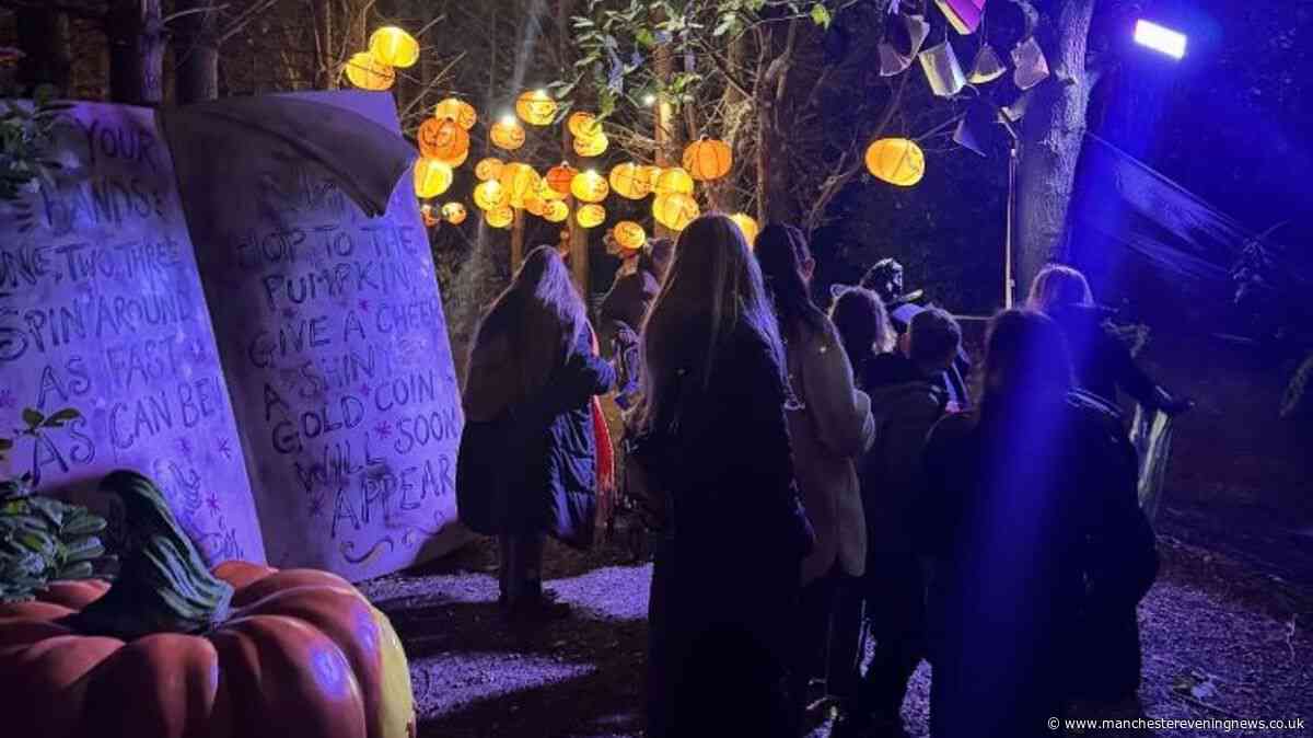 Lakeside Halloween storybook trail opening on edge of Greater Manchester