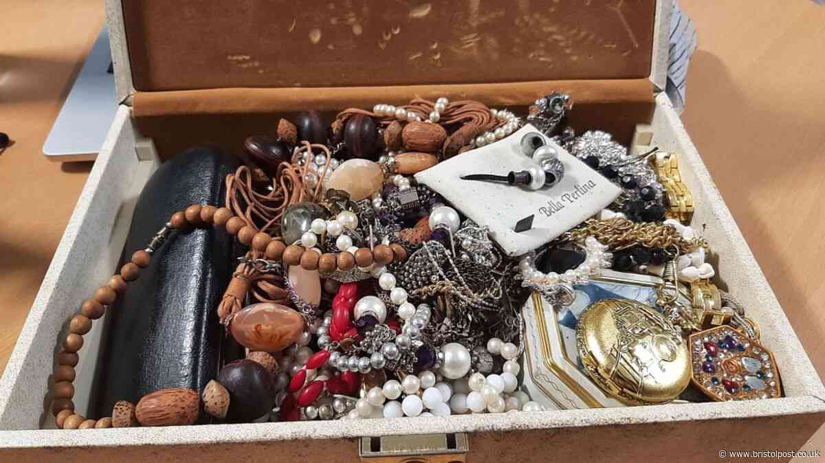 Trolley of expensive goods found in Bristol alleyway by dog walker