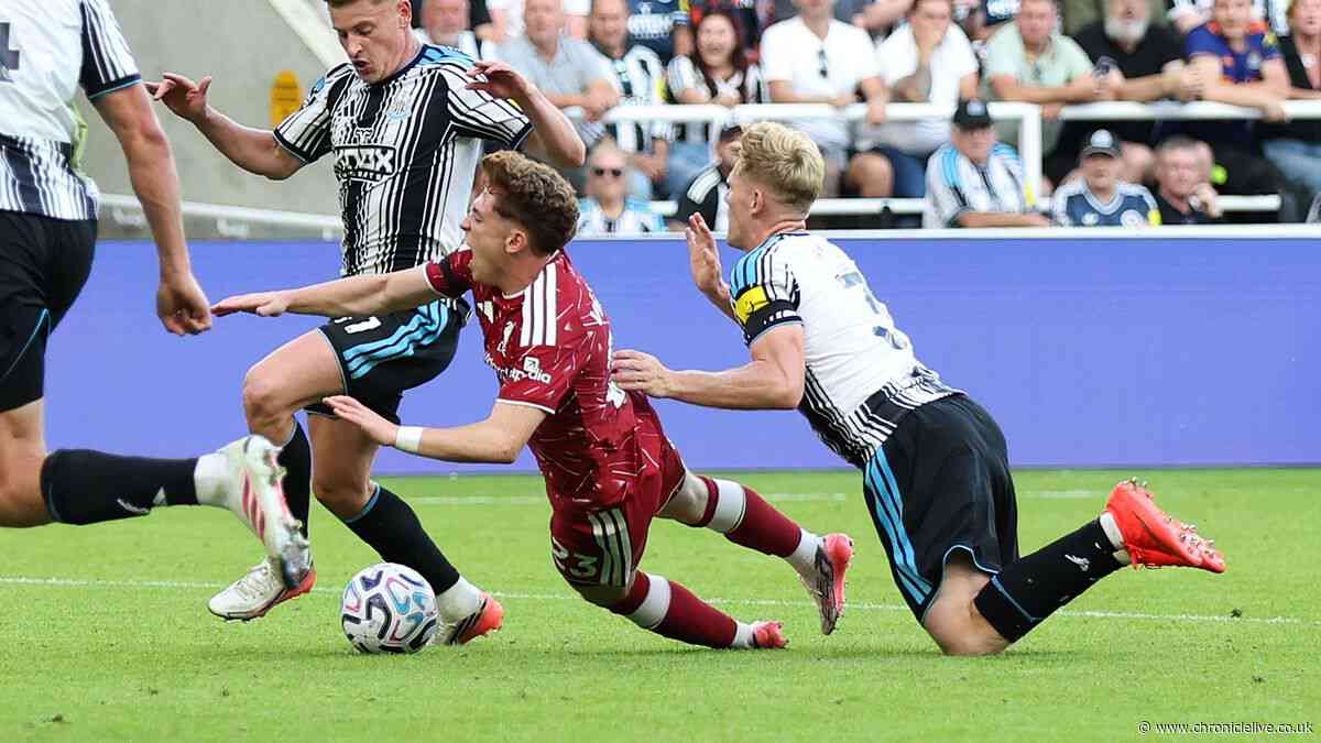 Newcastle told why VAR was not used in Liverpool decision as audio released by Premier League