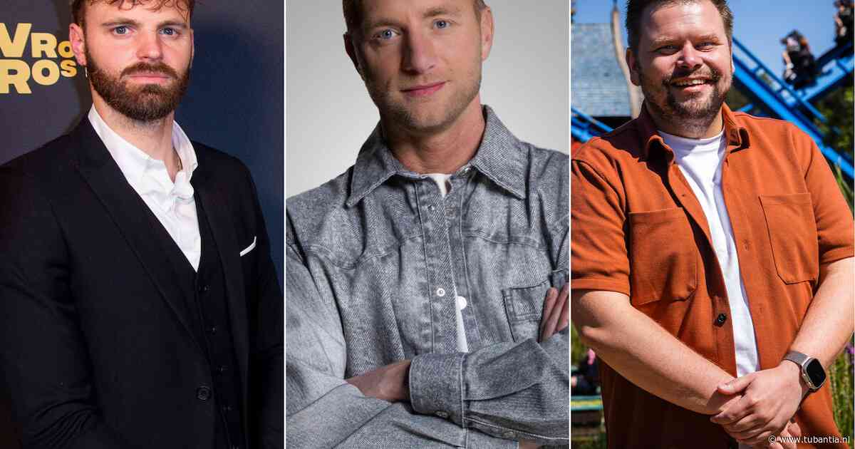 Tim Hofman, Jan Versteegh en Thomas van Groningen maken kans op Televizier-Ring presentator
