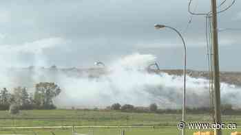 Air quality near southeast Calgary landfill fire has reached high-risk levels 'intermittently,' province says