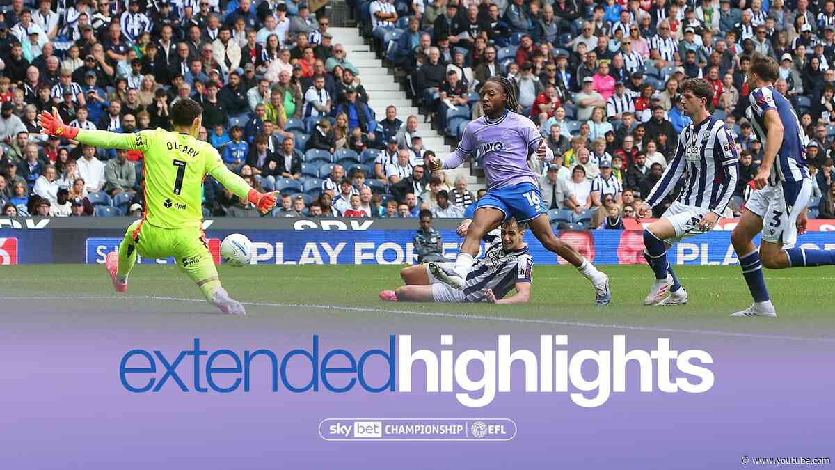 West Brom 1-1 QPR | Extended Highlights | Sky Bet Championship