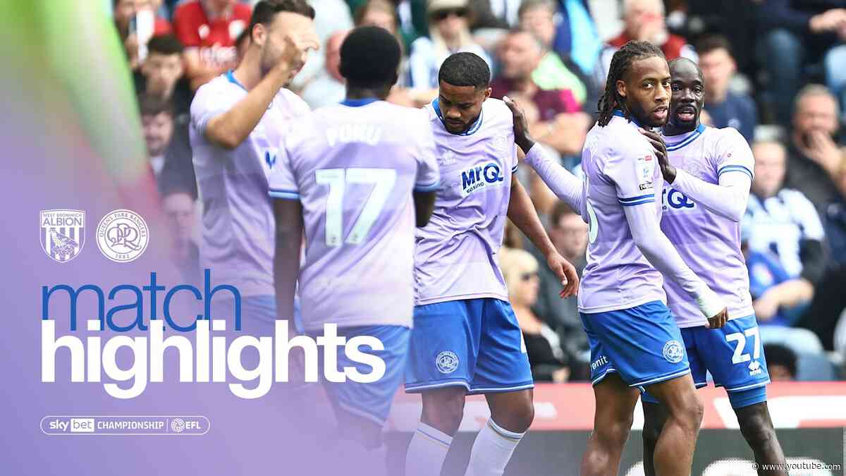 West Brom 1-1 QPR | Match Highlights | Sky Bet Championship
