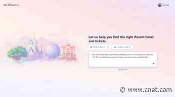 Walt Disney World Brings AI Into Its Booking Site