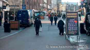Man and woman arrested after 'lewd act' in town centre caught on camera