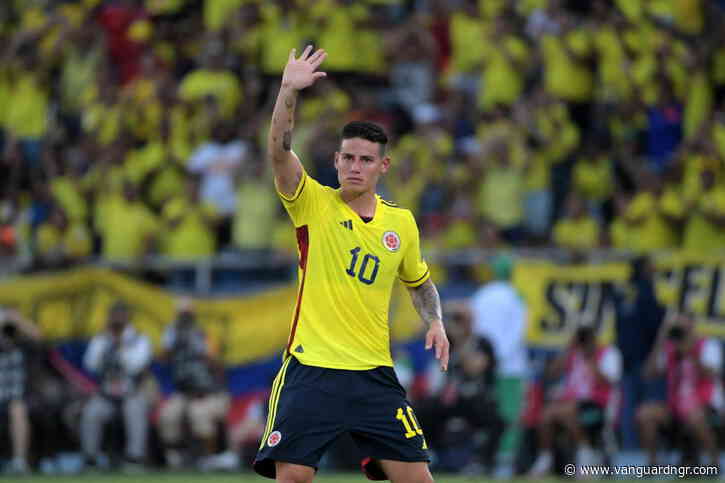 James Rodriguez retires from Colombian national team