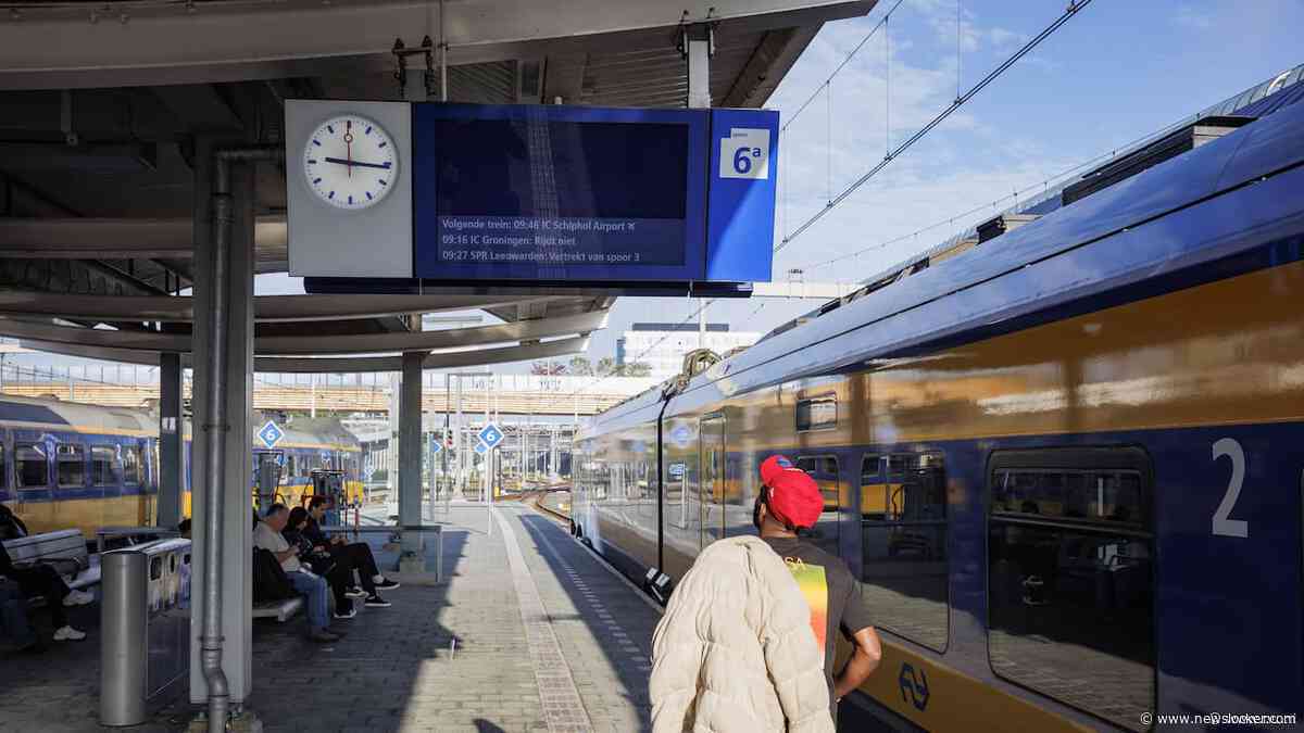 Nog een staaf verwijderd van het spoor, treinverkeer weer hervat