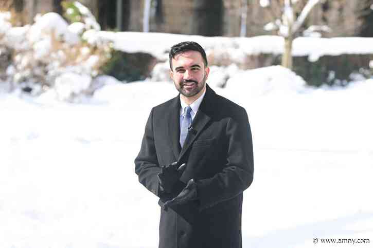 FIRST ON amNY: Mamdani sets standard NYC snow shoveler pay at $30 an hour this winter