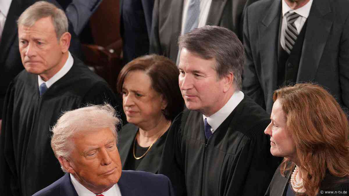 "Nur noch Schatten ihrer selbst": Trump greift eigens ernannte Richter am Supreme Court an
